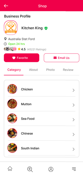 Restaurant Online Ordering App Adelaide